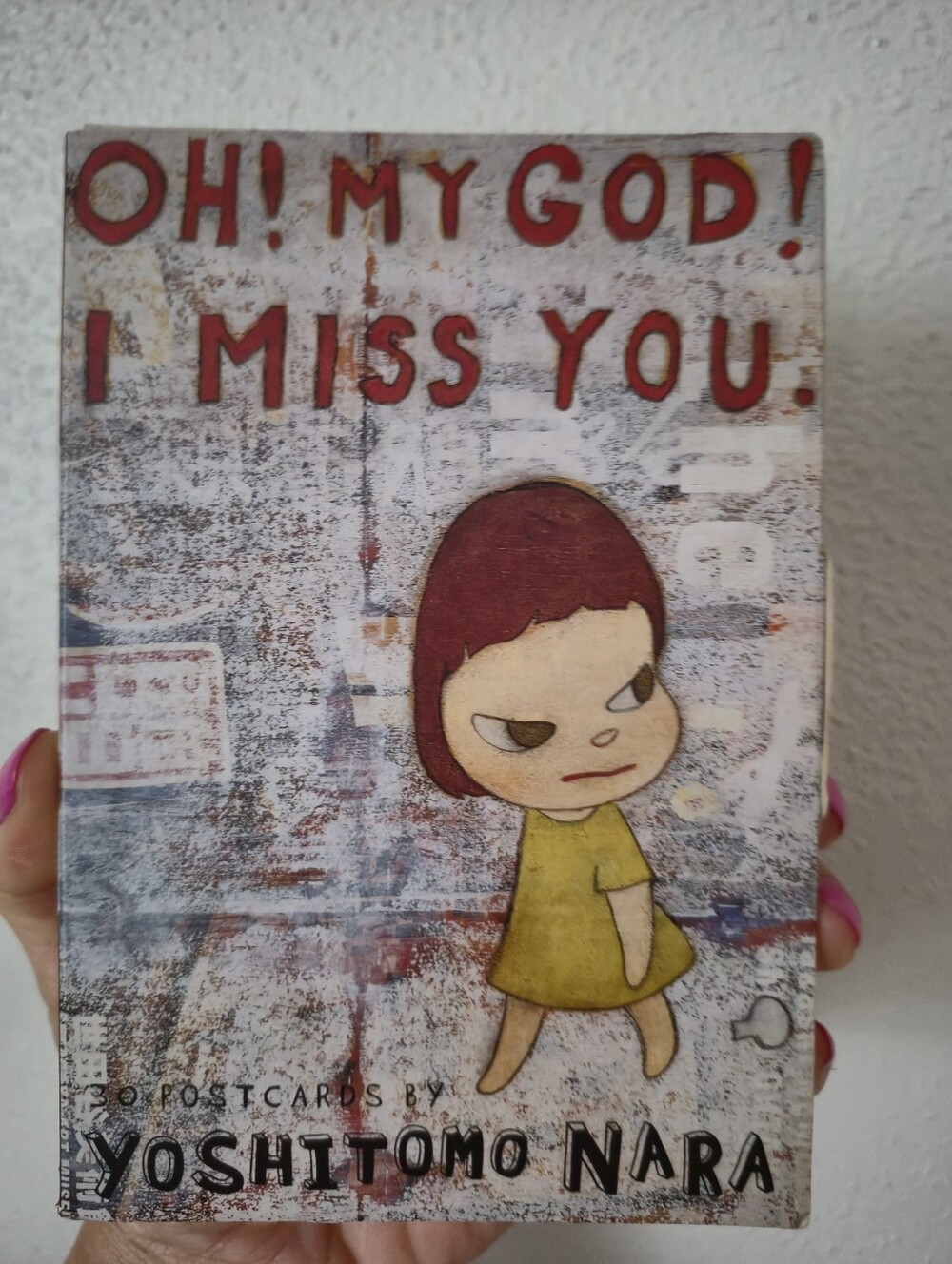 Chronicle Books Yoshitomo Nara "Oh! My God! I Miss You" 26 Postcards 2004